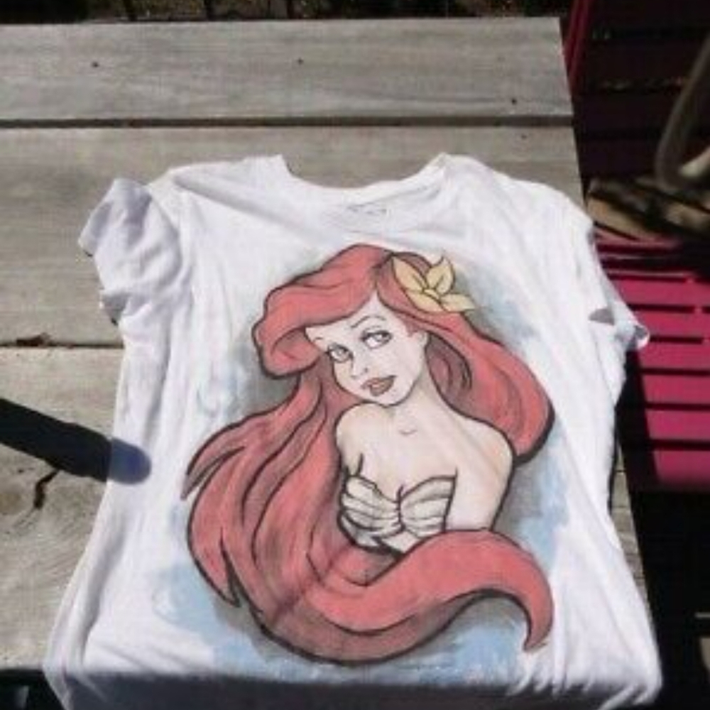Little Mermaid Ariel Color Changing Shirt